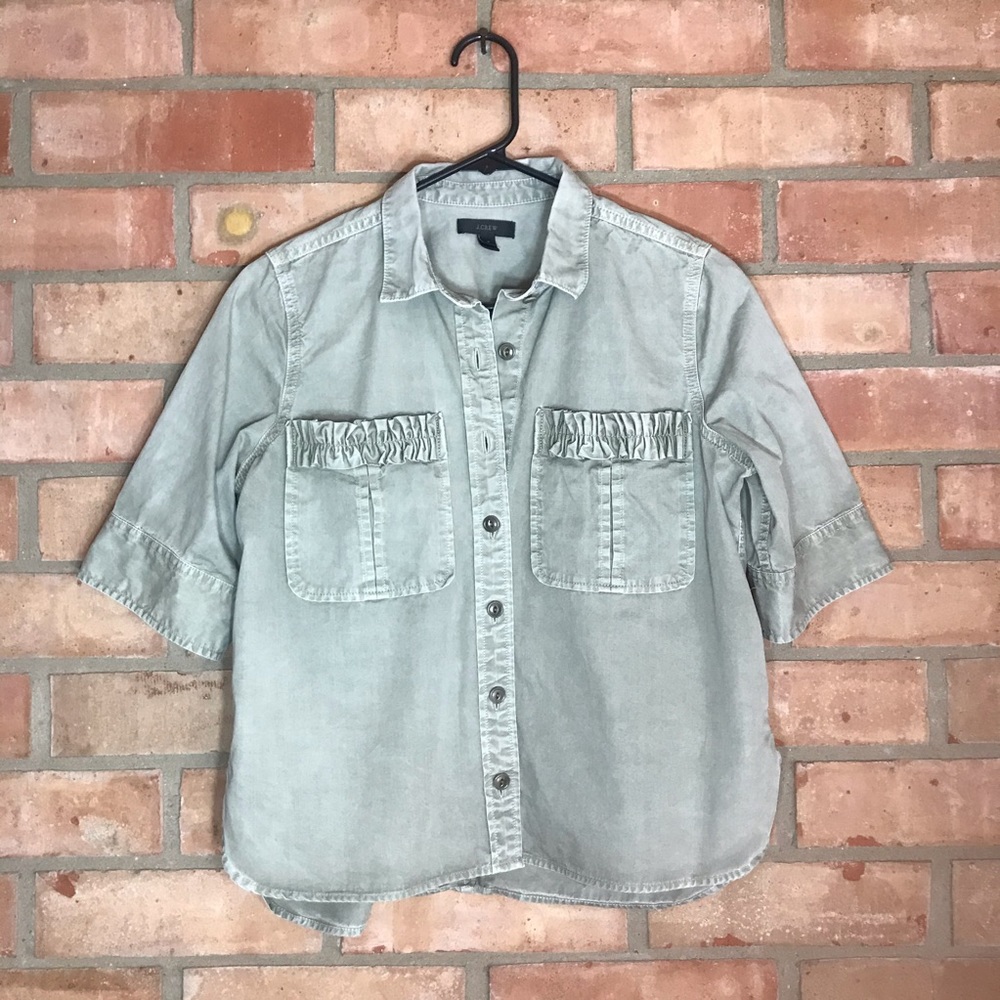 J.Crew Button Blouse Size 4
